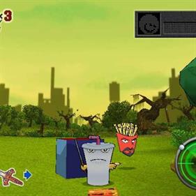 Aqua Teen Hunger Force: Zombie Ninja Pro-Am - Screenshot - Gameplay Image