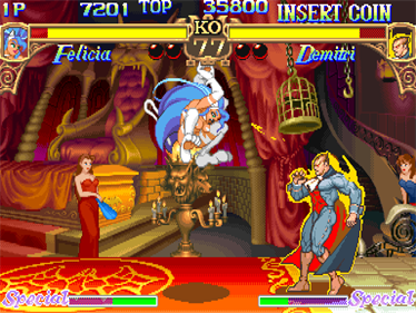 Darkstalkers: The Night Warriors - Screenshot - Gameplay Image