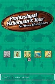Professional Fisherman's Tour: Northern Hemisphere - Screenshot - Game Title Image