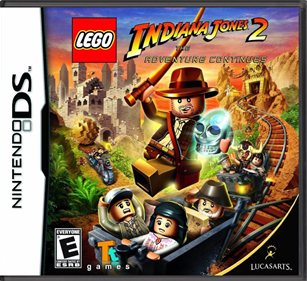 LEGO Indiana Jones 2: The Adventure Continues - Box - Front - Reconstructed Image