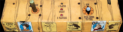 Bandido - Arcade - Control Panel Image