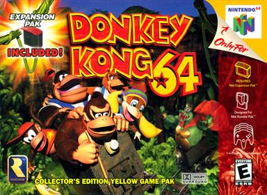 Donkey Kong 64 - Box - Front - Reconstructed Image
