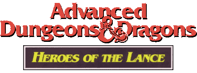 Advanced Dungeons & Dragons: Heroes of the Lance - Clear Logo Image