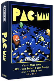 Pac-Man (Ebivision) - Box - 3D Image