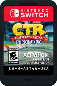 CTR: Crash Team Racing: Nitro-Fueled - Cart - Front Image
