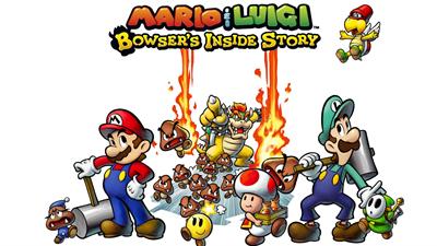 Mario & Luigi: Bowser's Inside Story - Fanart - Background Image