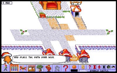 Theme Park Xmas - Screenshot - Gameplay Image