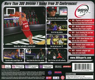NCAA Final Four 2000 - Box - Back Image