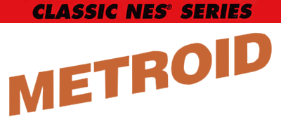 Classic NES Series: Metroid - Clear Logo Image