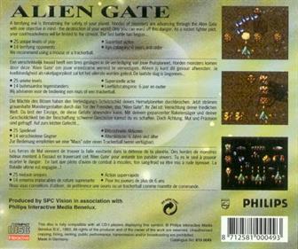 Alien Gate - Box - Back Image