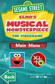 Elmo's Musical Monsterpiece: The Videogame - Screenshot - Game Title Image