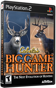 Cabela's Big Game Hunter - Box - 3D Image