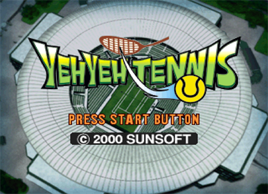 Yeh Yeh Tennis - Screenshot - Game Title Image