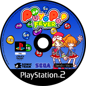Puyo Pop Fever - Fanart - Disc Image