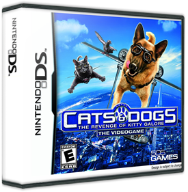 Cats & Dogs: The Revenge of Kitty Galore: The Videogame - Box - 3D Image