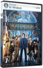 Night at the Museum: Battle of the Smithsonian The Video - Box - 3D Image
