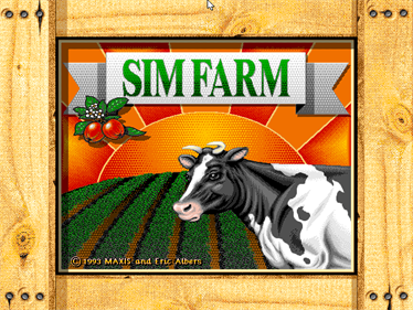 SimFarm: SimCity's Country Cousin - Screenshot - Game Title Image