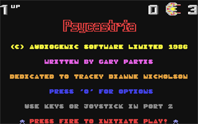 Psycastria - Screenshot - Game Select Image
