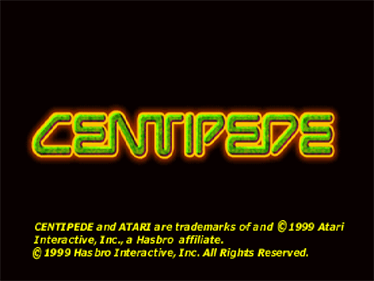 Centipede - Screenshot - Game Title Image