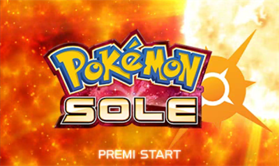 Pokémon Sun - Screenshot - Game Title Image