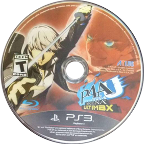 Persona 4: Arena Ultimax - Disc Image