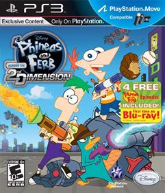 Phineas and Ferb: Across the 2nd Dimension - Box - Front Image
