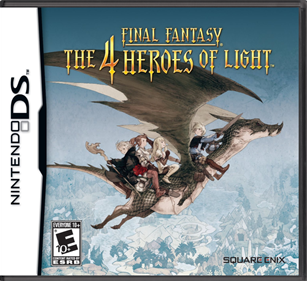 Final Fantasy: The 4 Heroes of Light - Box - Front - Reconstructed Image