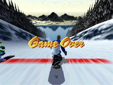1080° Snowboarding - Screenshot - Game Over Image