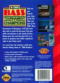 TNN Bass Tournament of Champions - Box - Back Image