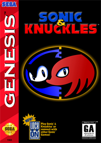 Sonic & Knuckles - Box - Front - Reconstructed