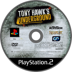 Tony Hawk's Underground - Disc Image