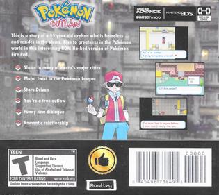 Pokémon Outlaw - Box - Back Image