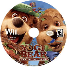 Yogi Bear: The Video Game - Fanart - Disc Image
