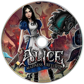 Alice: Madness Returns - Fanart - Disc Image