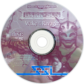 Dark Sun: Wake of the Ravager - Disc Image