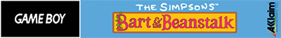 The Simpsons: Bart & the Beanstalk - Banner Image