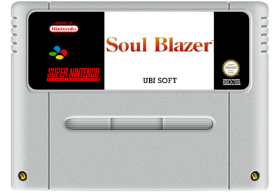 Soul Blazer - Fanart - Cart - Front Image