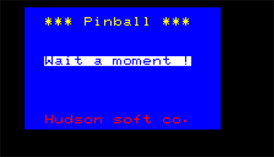 Pinball - Screenshot - Game Title Image