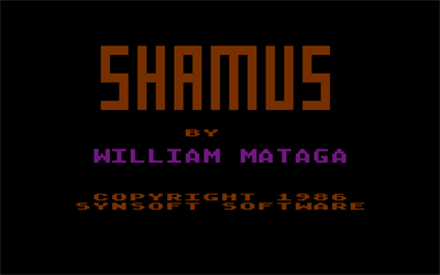Shamus - Screenshot - Game Title Image