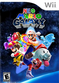 Neo Mario Galaxy - Box - Front Image