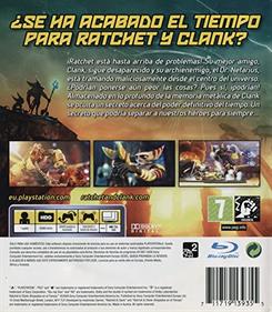 Ratchet & Clank Future: A Crack in Time - Box - Back Image
