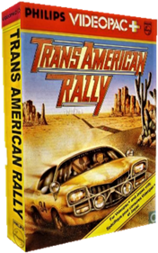 Trans American Rally - Box - 3D Image