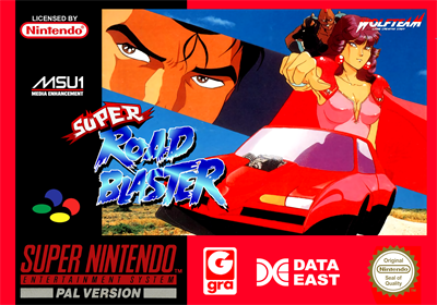 Super Road Blaster - Fanart - Box - Front Image