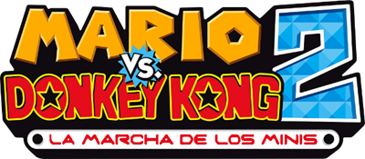 Mario vs. Donkey Kong 2: March of the Minis - Clear Logo Image