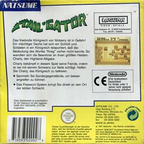 Tail 'Gator - Box - Back Image