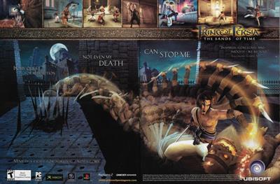 Prince of Persia: The Sands of Time - Advertisement Flyer - Front Image
