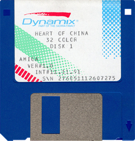 Heart of China - Disc Image