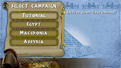 History Egypt: Engineering an Empire - Screenshot - Game Select Image