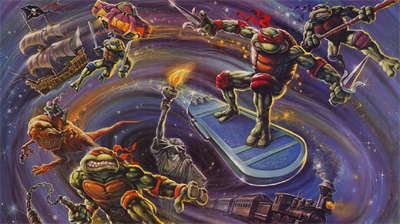 Teenage Mutant Ninja Turtles: Turtles in Time - Fanart - Background Image