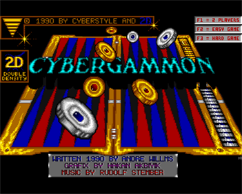 Cybergammon - Screenshot - Game Title Image
